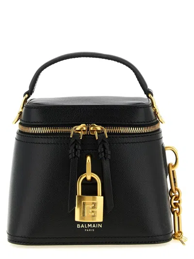 Balmain 'pulse Vanity' Handbag In Black