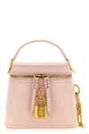 Balmain Pulse Vanity Padlock Tote Bag In Pink