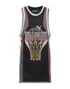 Balmain Puma X  Man Tank Top Black Size Xl Polyester, Metallic Fiber In Black