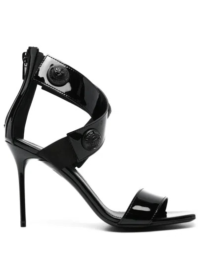 Balmain Pump Alma-patent Leather In Black