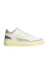 Balmain Leather Sneakers In White