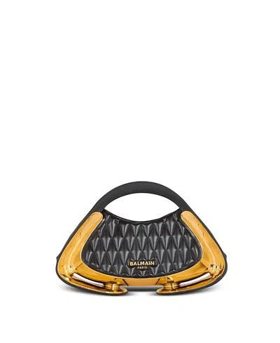 BALMAIN QUILTED SMALL JOLIE MADAME BAG