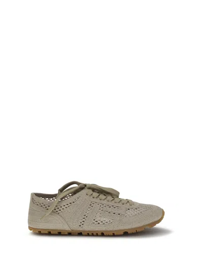 Balmain Racer 45 Sneakers In Brown
