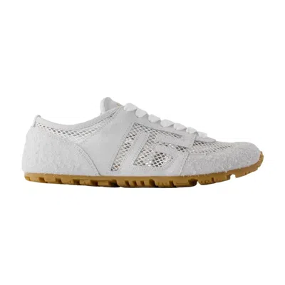 Balmain Racer 45 Sneakers In White