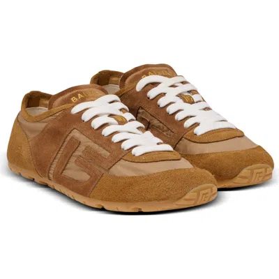Balmain Racer 45 Trainers In Brown