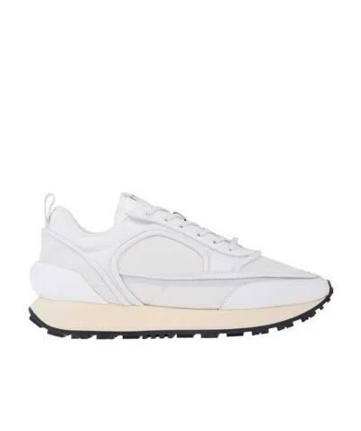 Balmain Racer Low-top Sneakers In Gray