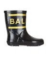 Balmain Rain Boots In Black