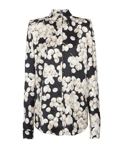 BALMAIN GRAPE JACQUARD SHIRT