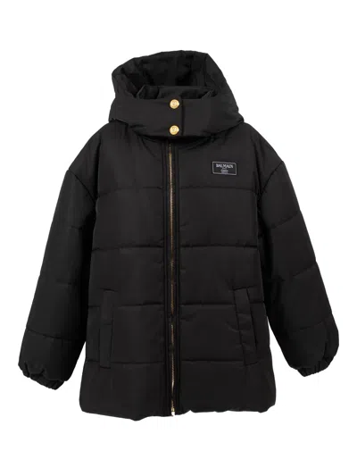 Balmain Puffer In Black