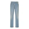 Balmain Regular Denim Pants In Blue
