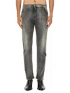 Balmain Regular Fit Washed Denim Jeans
