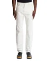 Balmain Regular Fit Jeans In Off White In White