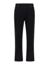 Balmain Regular Jeans In Black
