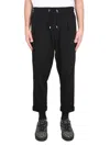 Balmain Drop-crotch Cropped Trousers
