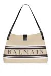 Balmain Release Canvas Shopper In Pattern