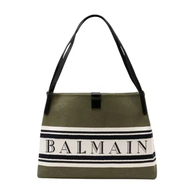 Balmain Release Shopper Medium Shoulder Bag In Multicolor