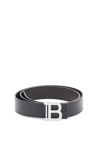 Balmain Reversibile B-belt In Black