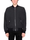 Balmain Lightweight Bomber Jacket With Embroidery