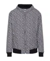 Balmain Reversible Nylon Bomber Jacket For Men In Ss23 Collection In Black