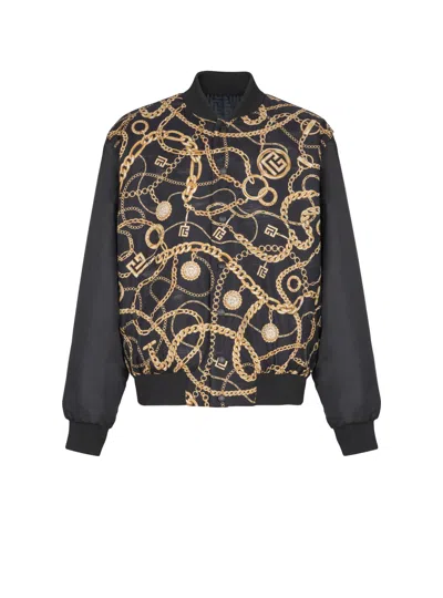 BALMAIN BALMAIN REVERSIBLE PRINTED BOMBER JACKET