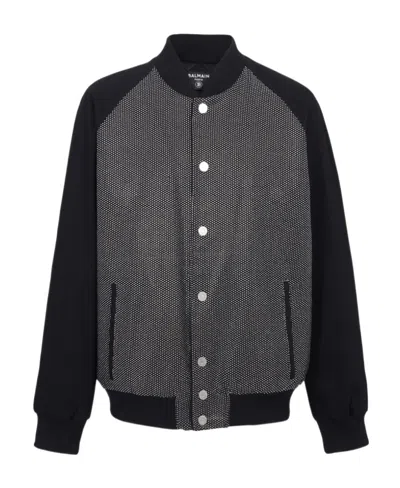 BALMAIN BALMAIN EMBELLISHED BOMBER JACKET
