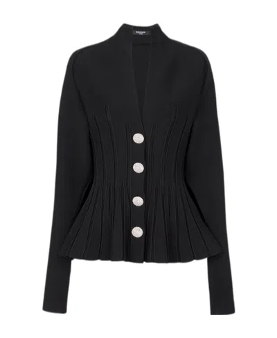 Balmain Shirts In Black