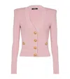 Balmain Mini Skirt In Pink