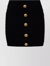Balmain Knit Skirt With Buttons