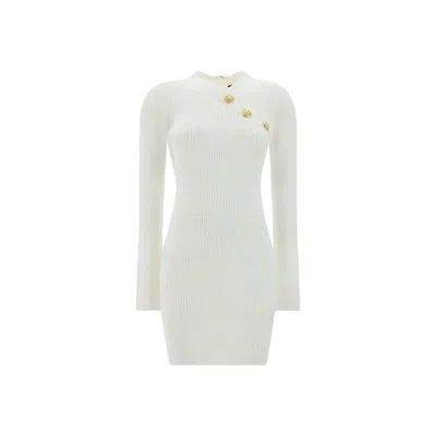 Balmain Ribbed Mini Dress