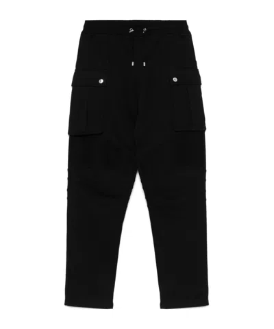 BALMAIN BALMAIN DRAWSTRING CARGO TRACK PANTS