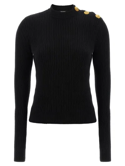 BALMAIN BALMAIN RIBBED SWEATER