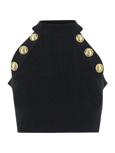 BALMAIN RIBBED TOP