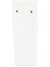 Balmain Ribbed White Midi Skirt In White