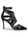Balmain Couture 95 Ribbon Pumps In Black