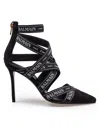 Balmain Couture 95 Ribbon Pumps In Black