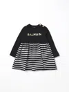 Balmain Romper  Kids Kids Color Black In Black