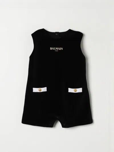 Balmain Babies' Romper  Kids Color Black