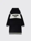 Balmain Romper  Kids Color White In Weiss