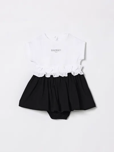 Balmain Babies' Romper Kids  In White