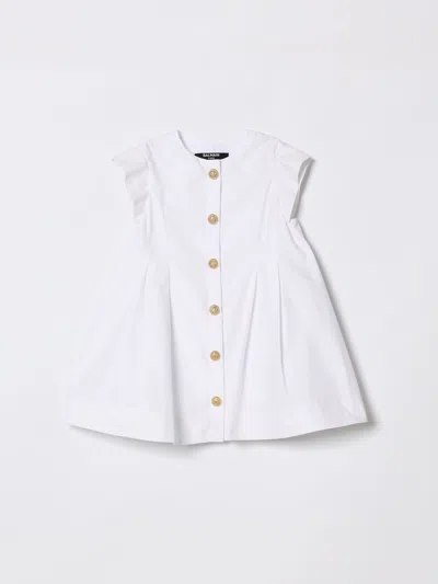 Balmain Babies' Romper Kids  In White