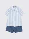 Balmain Romper Kids In Blue