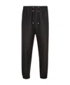 Balmain Rope Sweatpants In Black