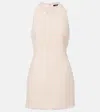 Balmain Tweed Mini Dress - Women's - Cotton/polyamide/acrylic/viscoseviscosecotton In Rose/beige