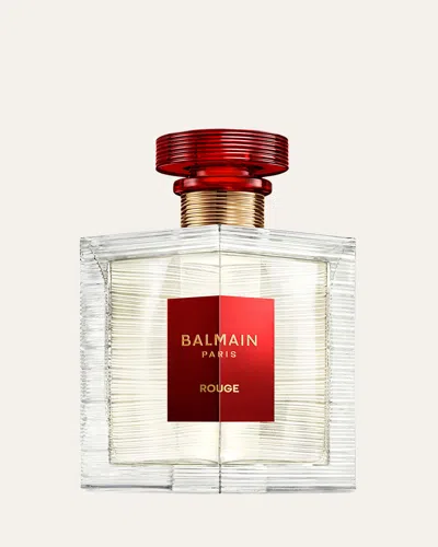 Balmain Rouge Eau De Toilette, 4.2 Oz. In Transparent