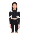Balmain Round Collar Logo T-shirt In Black