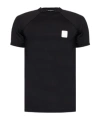 Shop Balmain Logo-patch T-shirt In Black