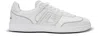 Balmain Round Head Low-cut Casual Shoes In White