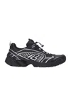 Balmain Cosmic Dust Trainers In Technical Materials In Black