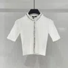 Balmain Round Neck Sweater In White