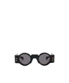 Balmain Round Sunglasses In Black